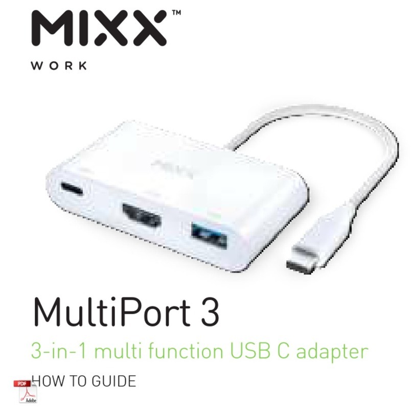 Mixx MultiPort 3 How-to guide