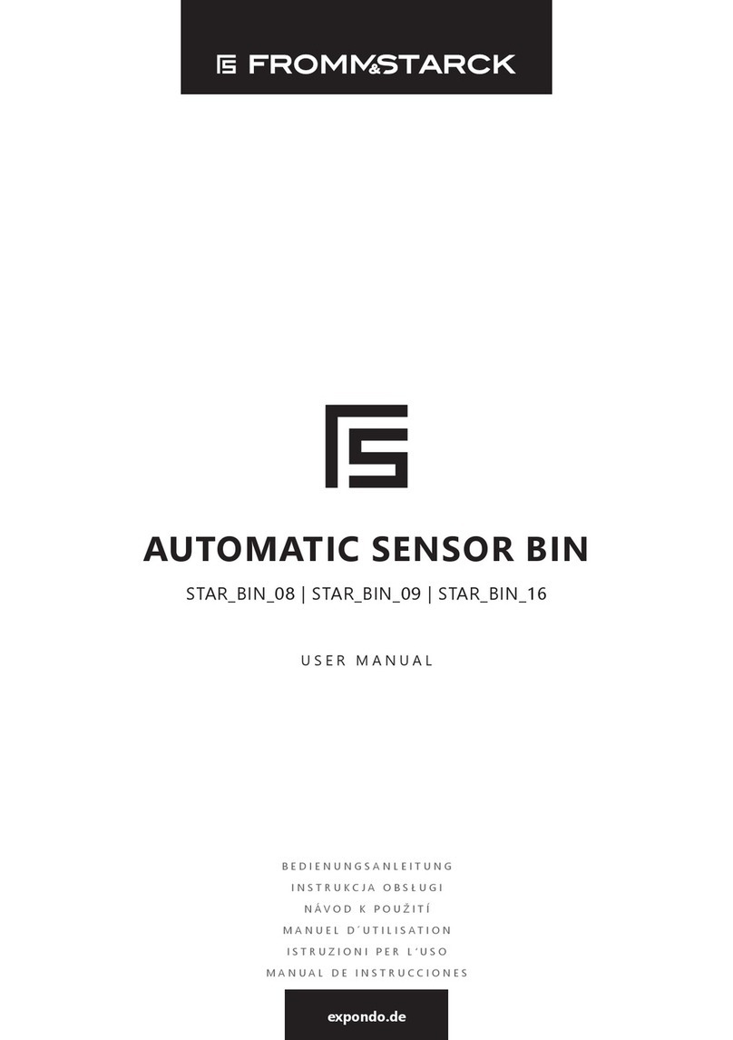 Fromm&Starck STAR BIN 08 user manual
