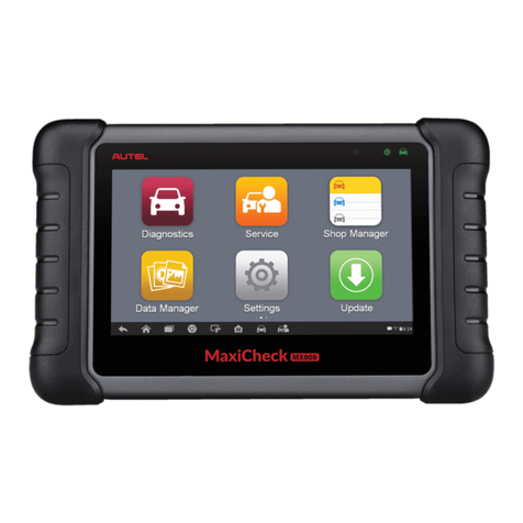 Autel MaxiPRO MP808BT Quick reference guide