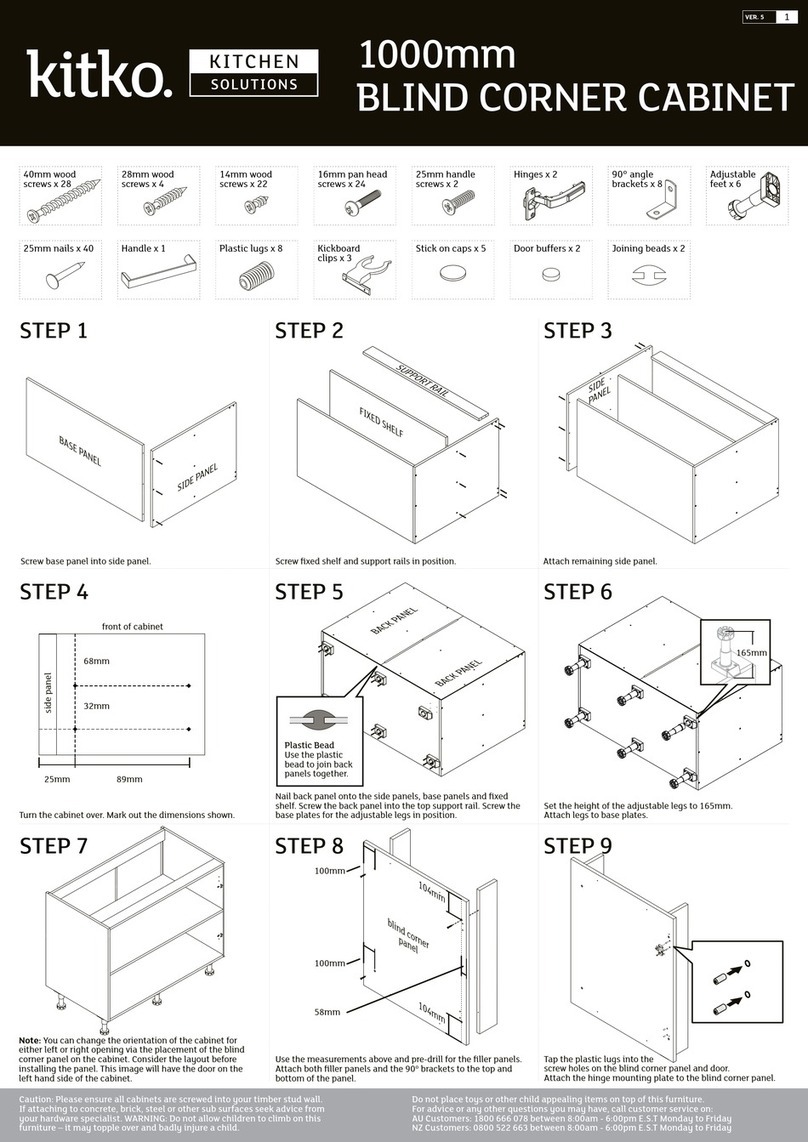 kitko W-60507 Assembly instructions