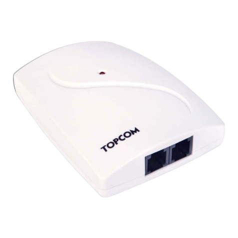 Topcom 301 User manual