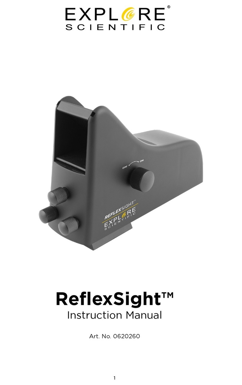 Explore Scientific ReflexSight 0620260 instruction manual Explore Scientific ReflexSight 0620260 instruction manual