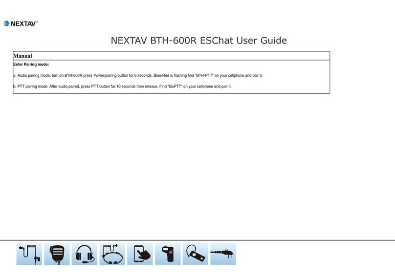 Nextav BTH-600R User manual