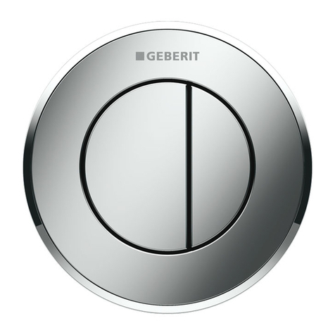 Geberit 50 Maintenance manual Geberit 50 Maintenance manual
