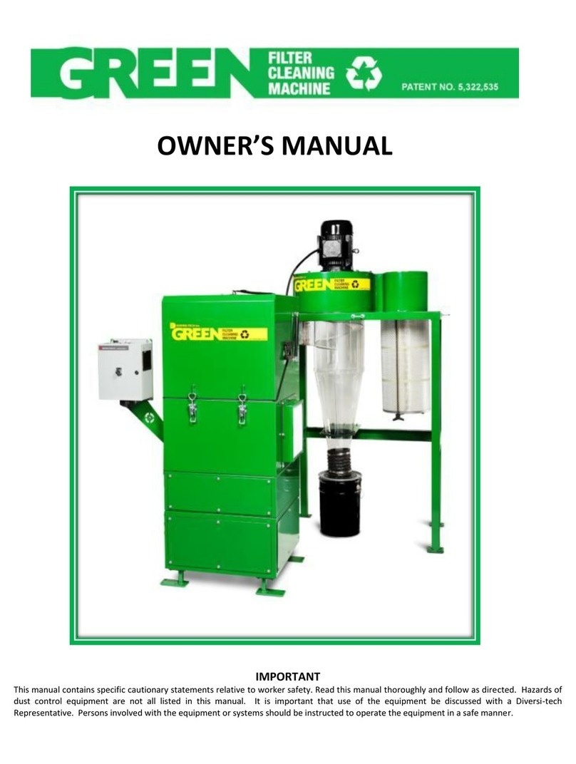DIVERSITECH GREEN owner's manual