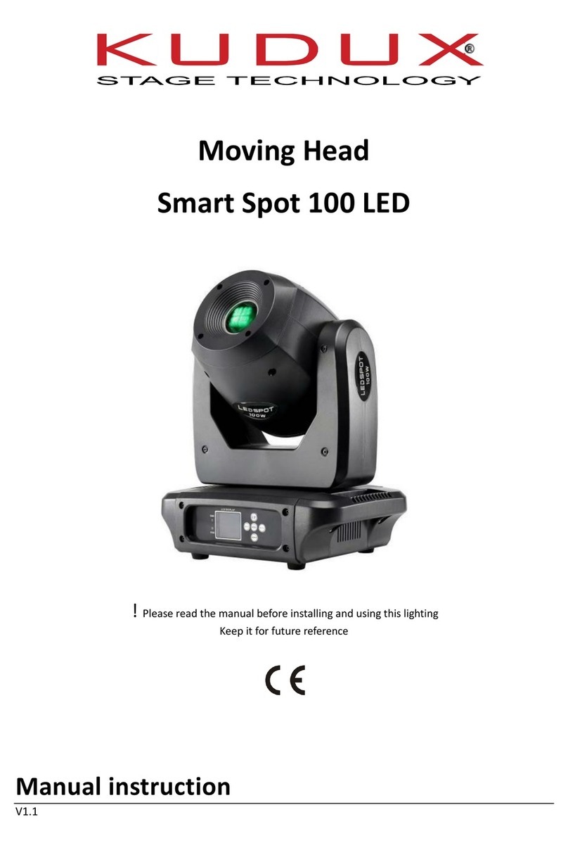 Kudux Smart Spot 100 LED Manual instruction