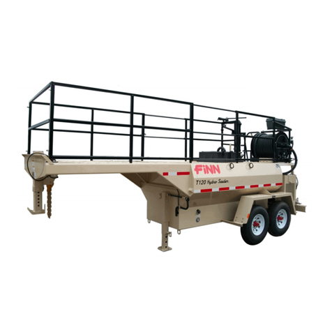 Finn T120-II HydroSeeder Operator's manual