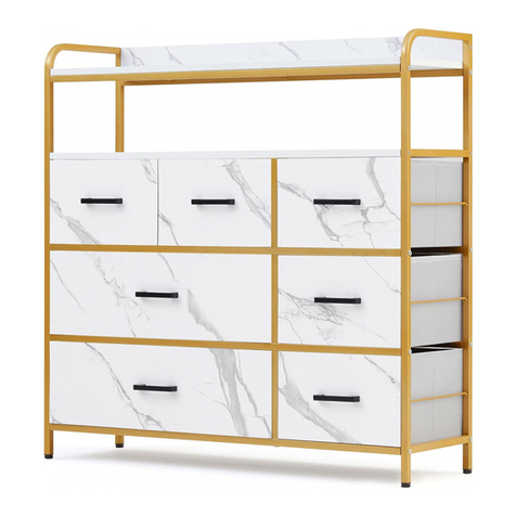 LINSY HOME DRESSER WITH 7 DRAWERS AE1E User manual