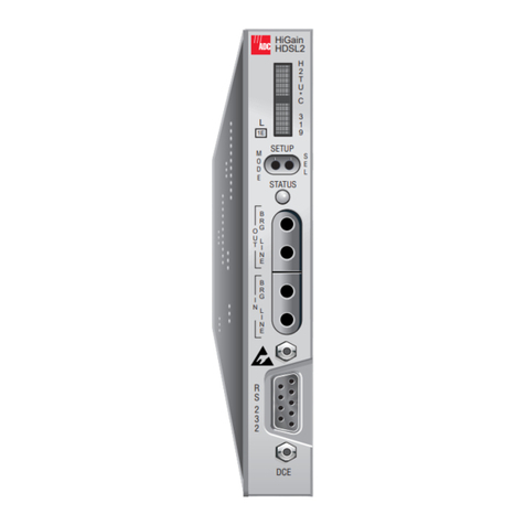 ADC HiGain H2TU-C-319 List 4E Quick installation ADC HiGain H2TU-C-319 List 4E Quick installation