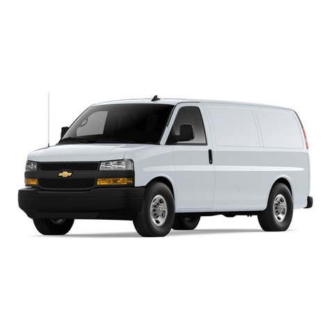 GMC Chevrolet Express 2022 User manual