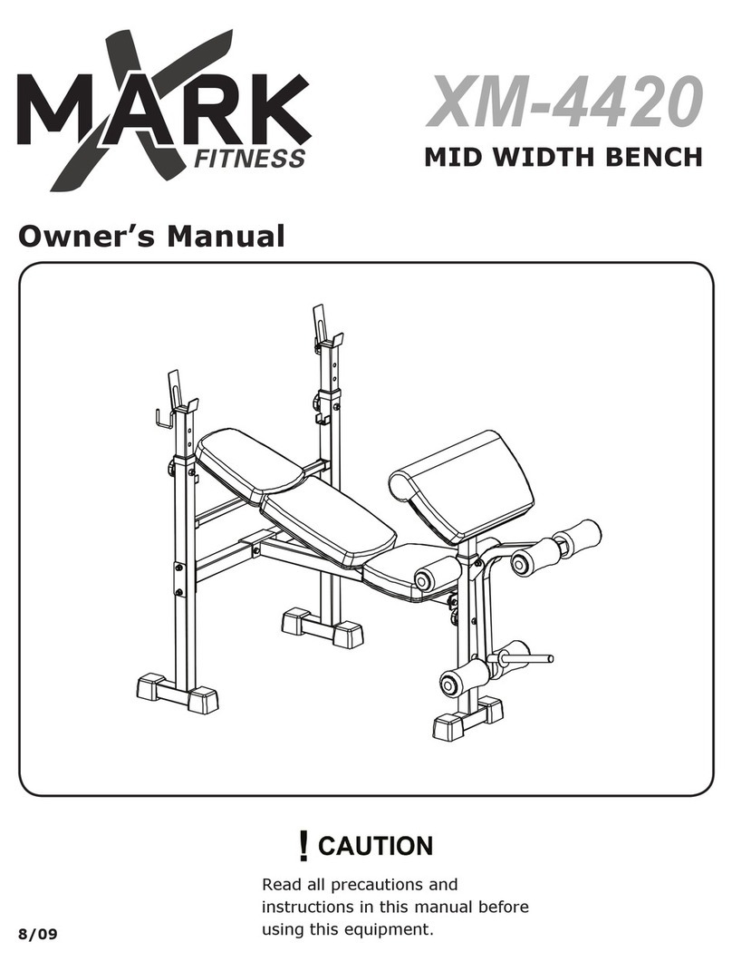 XMark Fitness XM-4420 owner's manual