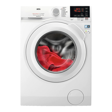 AEG L6FQW842G User manual