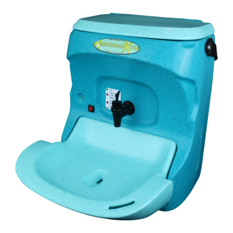 Teal Handeman Xtra 110V User manual Teal Handeman Xtra 110V User manual