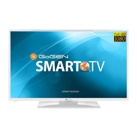 Gogen TVF40E550WEBW User manual Gogen TVF40E550WEBW User manual