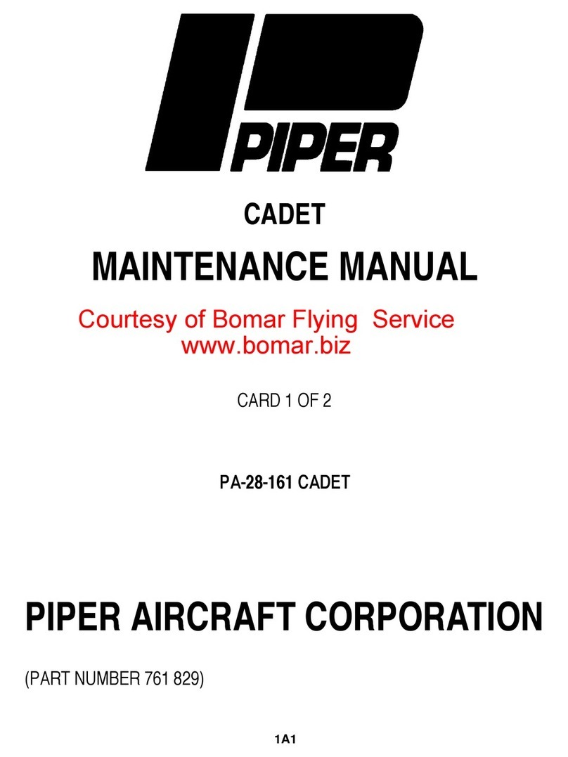 Piper Aircraft Corporation PA-28-161 CADET User manual