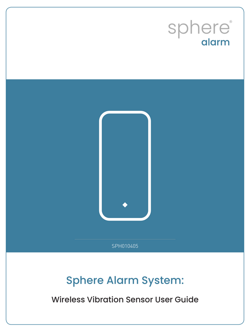 Sphere Alarm SPH010405 user guide