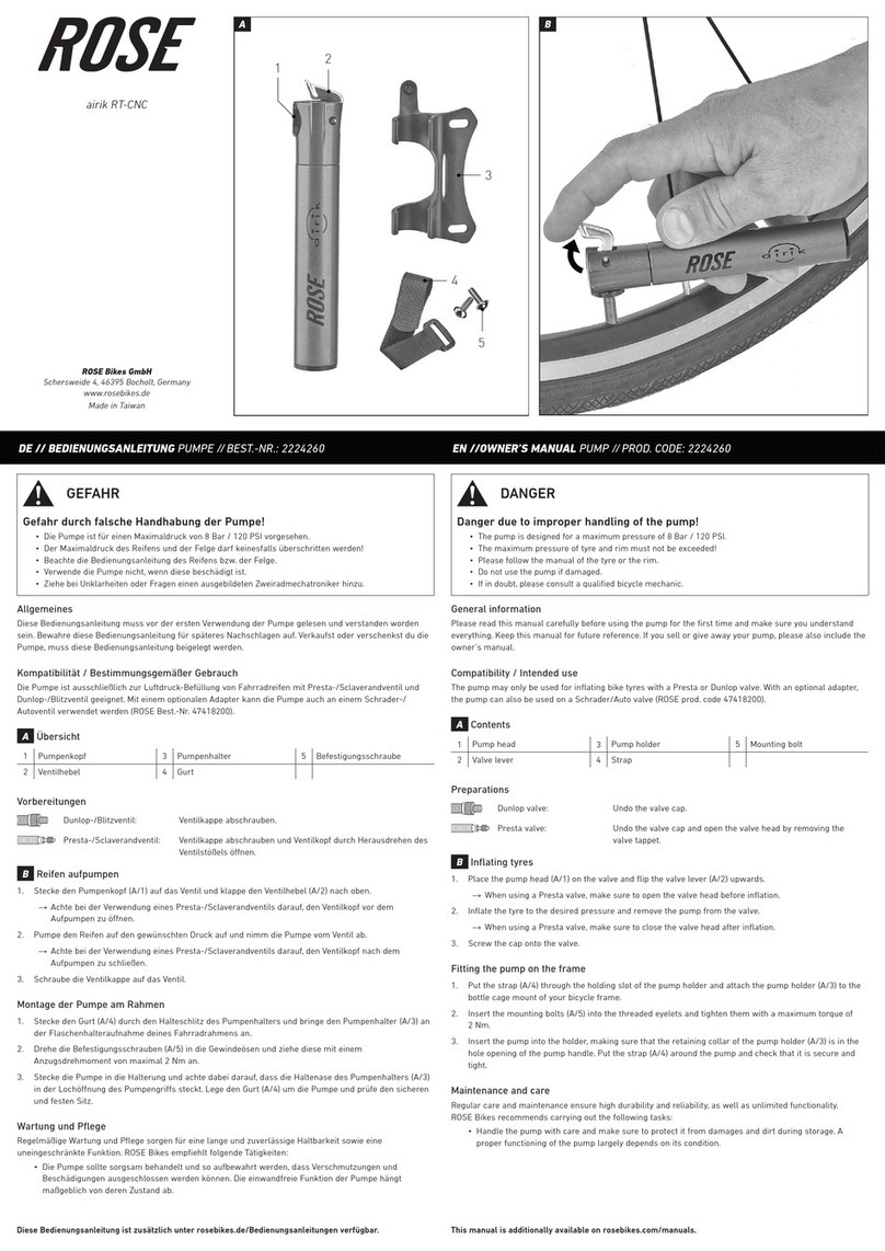 Rose electronics airik RT-CNC User manual