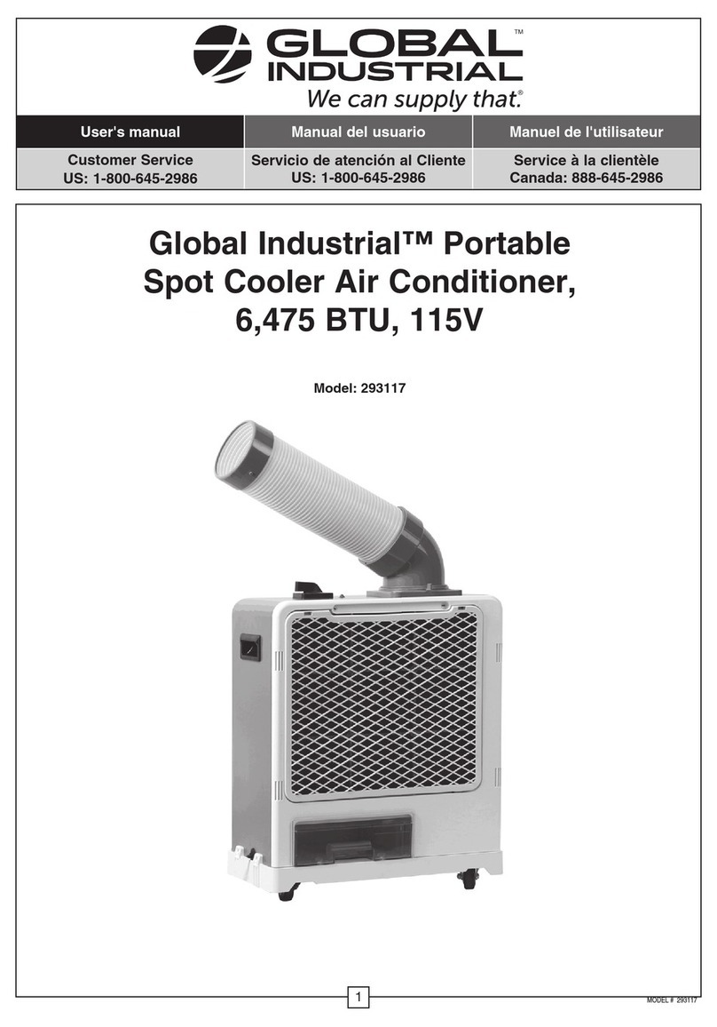 Global Industrial 293117 User manual