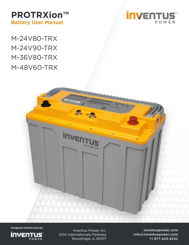 Inventus Power PROTRXion M-24V80-TRX user manual