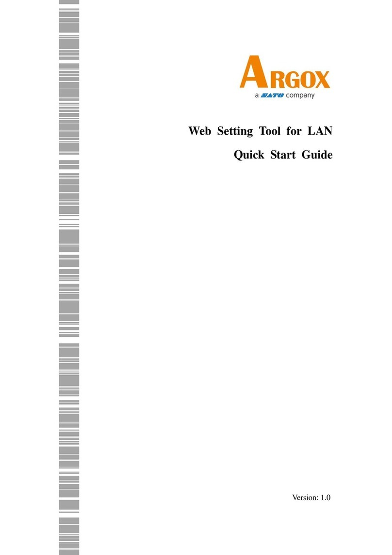 SATO Argox iX4 Series User manual