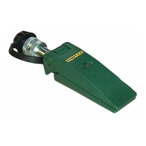 Simplex S2000A Operating instructions manual