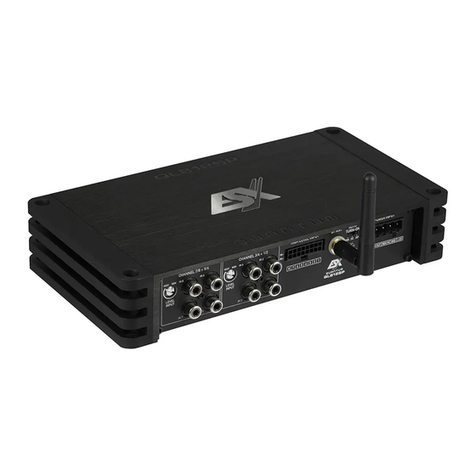 Audiodesign ESX Quantum QL812SP User manual