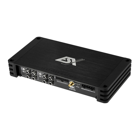 Audiodesign ESX Quantum QL810SP owner's manual