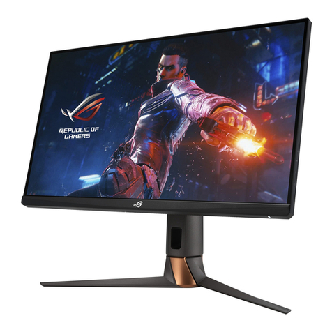 Asus REPUBLIC OF GAMERS ROG SWIFT PG32UQ User manual
