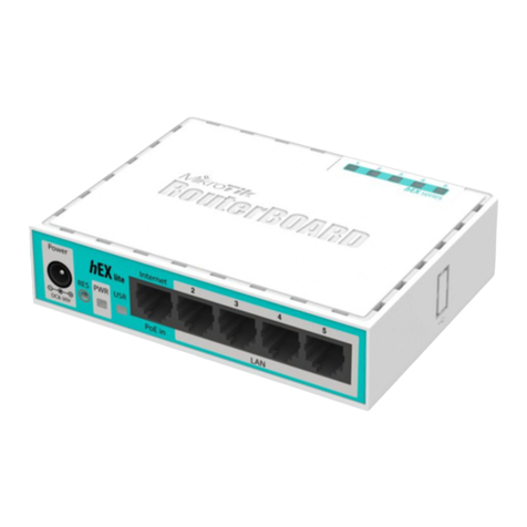 MikroTik hEX lite User manual