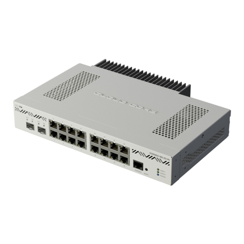 MikroTik CCR2004-16G-2S+PC User manual MikroTik CCR2004-16G-2S+PC User manual