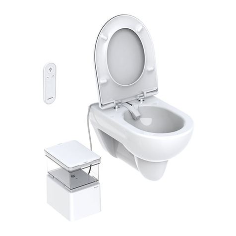Geberit AQUACLEAN CAMA User manual Geberit AQUACLEAN CAMA User manual