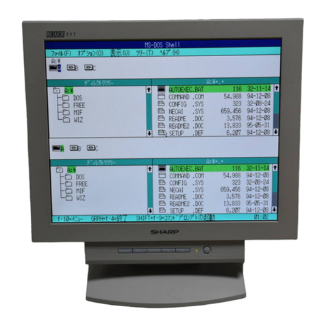 Sharp LL-T1610W User manual