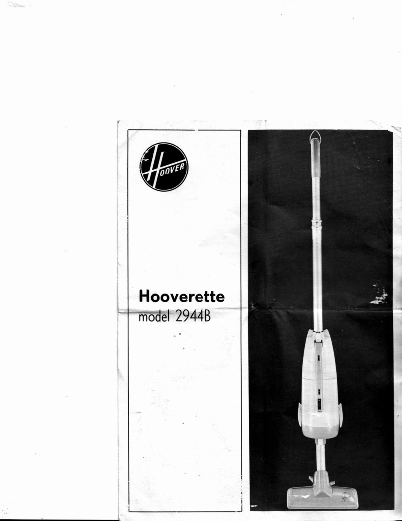 Hoover Hooverette 2944B User manual