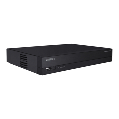 Hanwha Techwin Wisenet QRN-420S quick guide