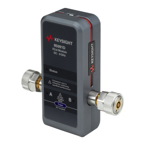 Keysight Technologies 85091D User manual