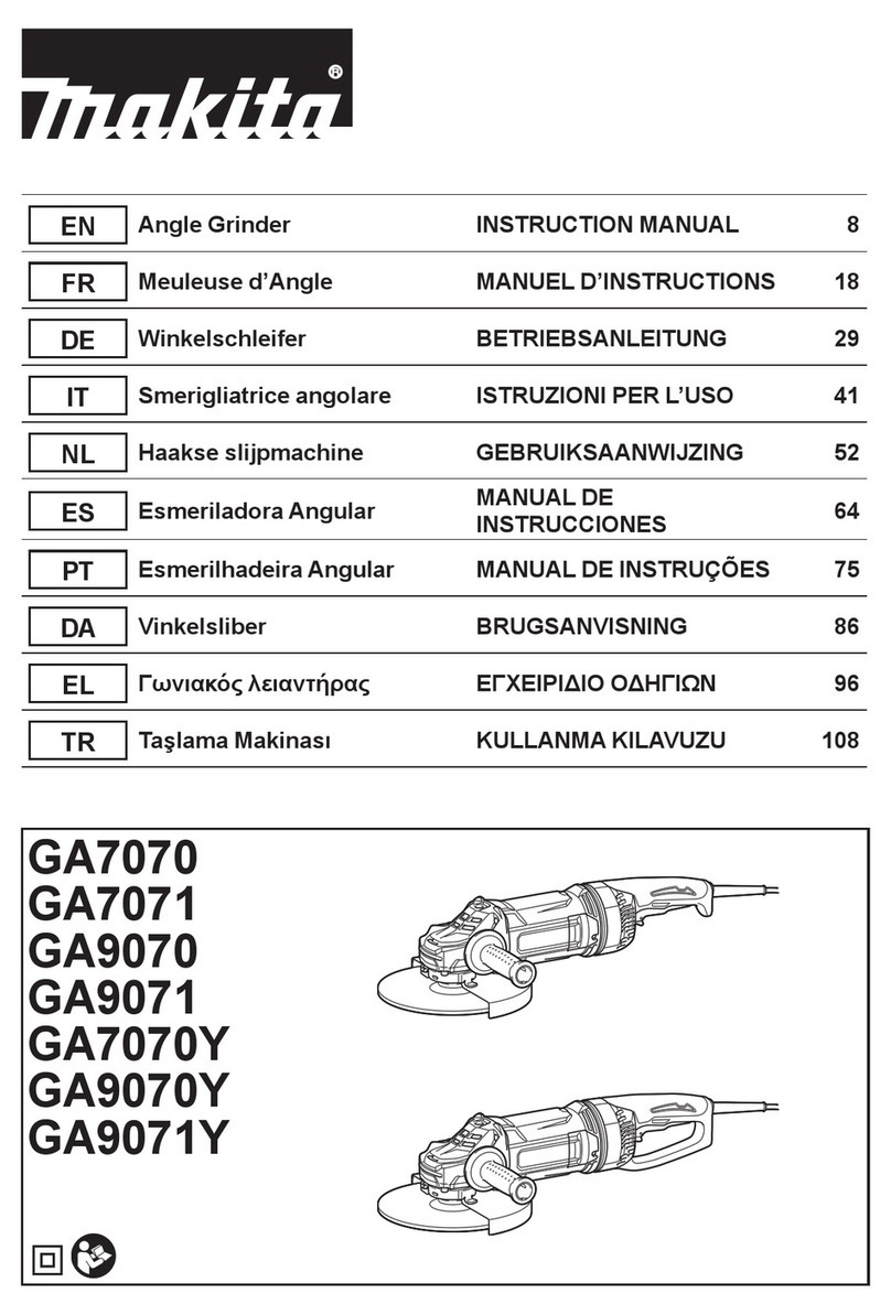 Makita GA7070Y User manual