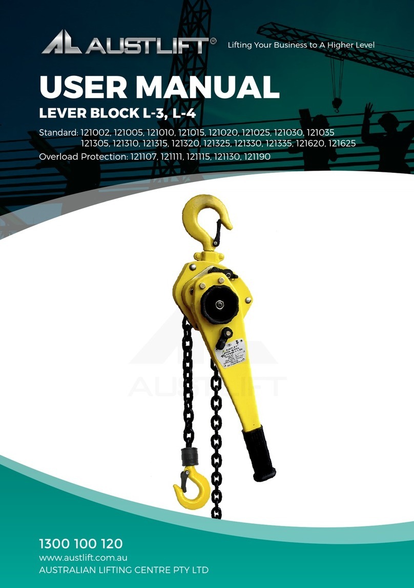 Austlift L-3 user manual