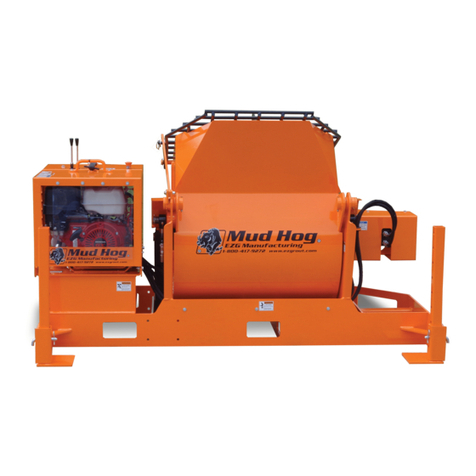 EZG Refractory Mud Hog RMH12 User manual