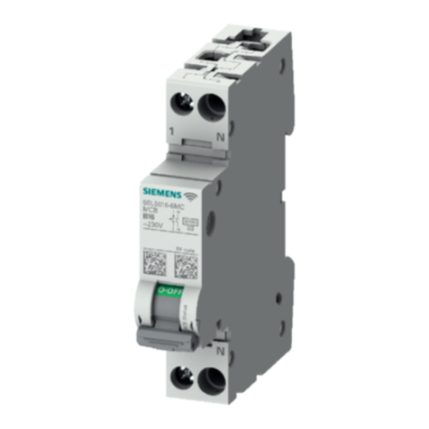 Siemens 5SL60 MC Series User manual