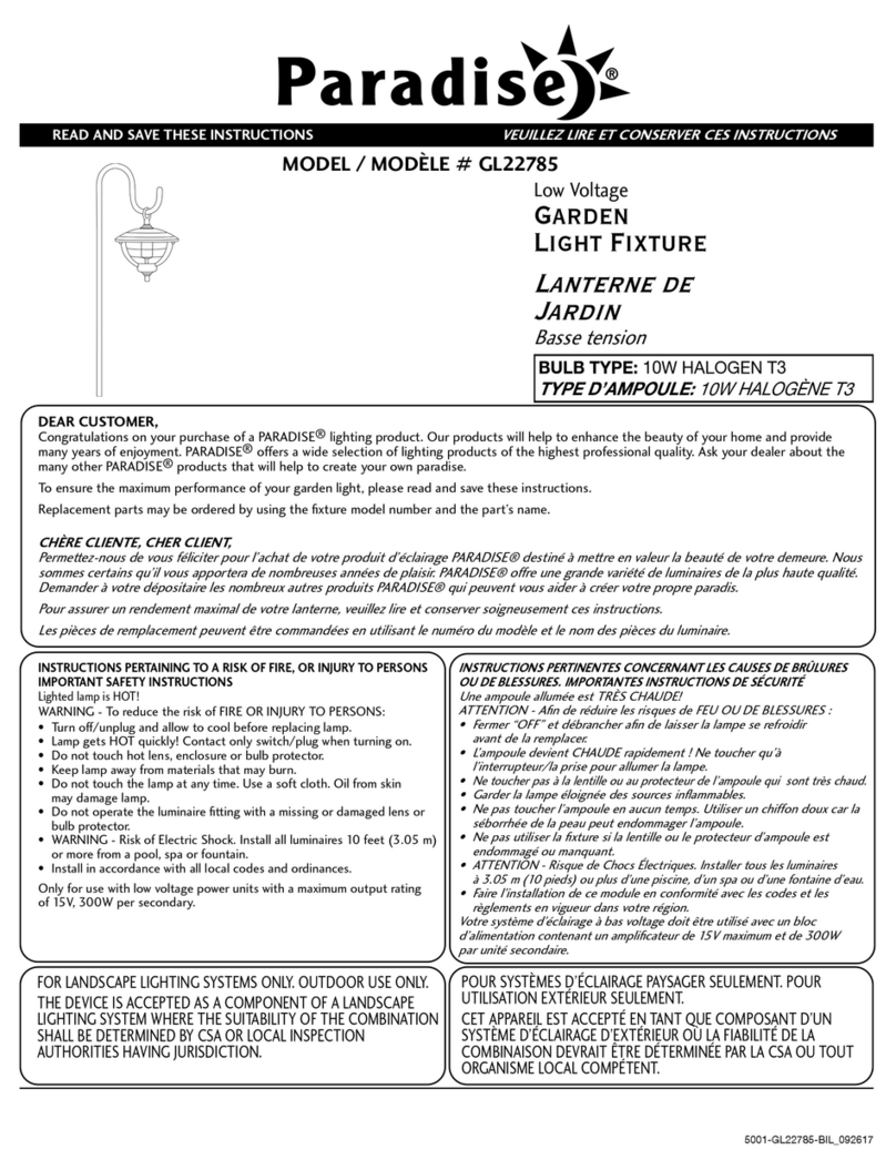 Paradise Datacom GL22785 User manual