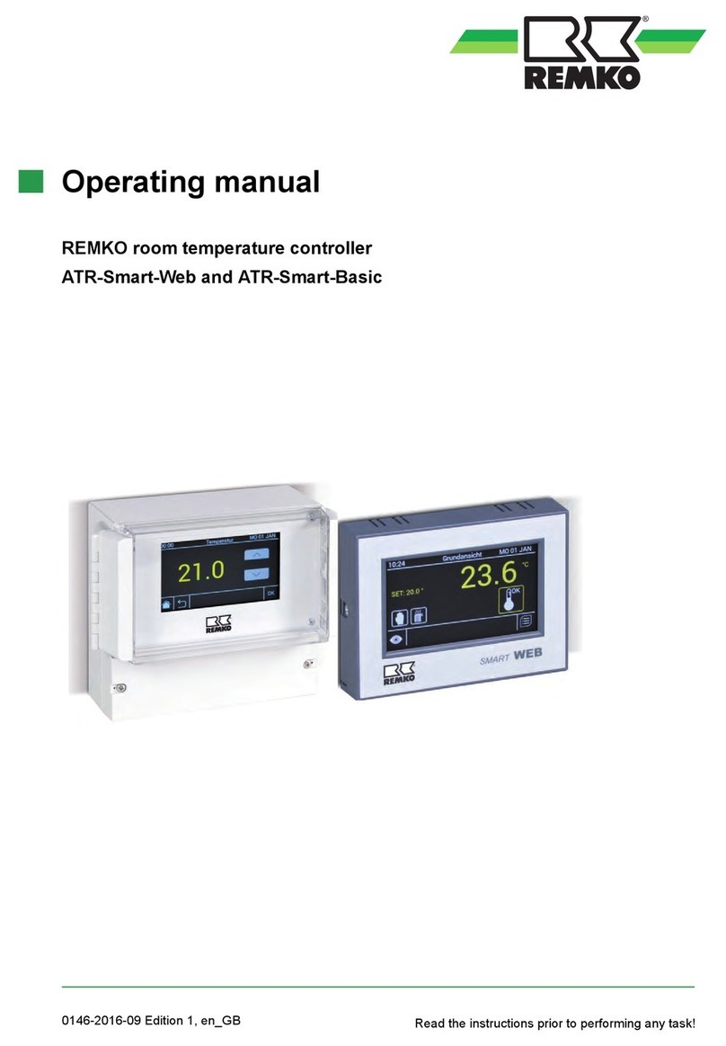 REMKO ATR-Smart-Web operating manual