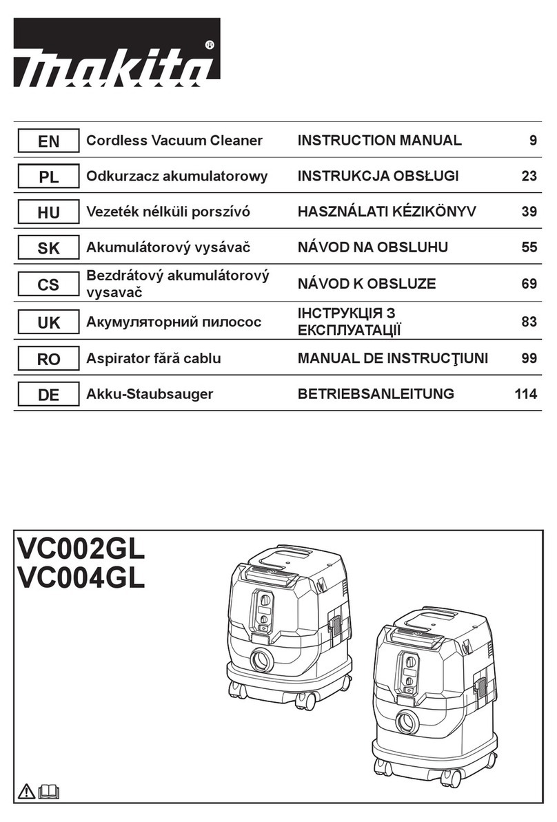 Makita VC002GL User manual