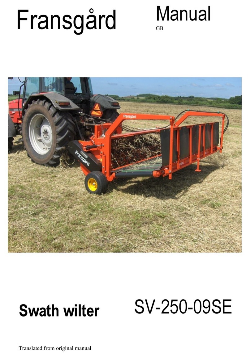 Fransgard SV-250-09SE manual