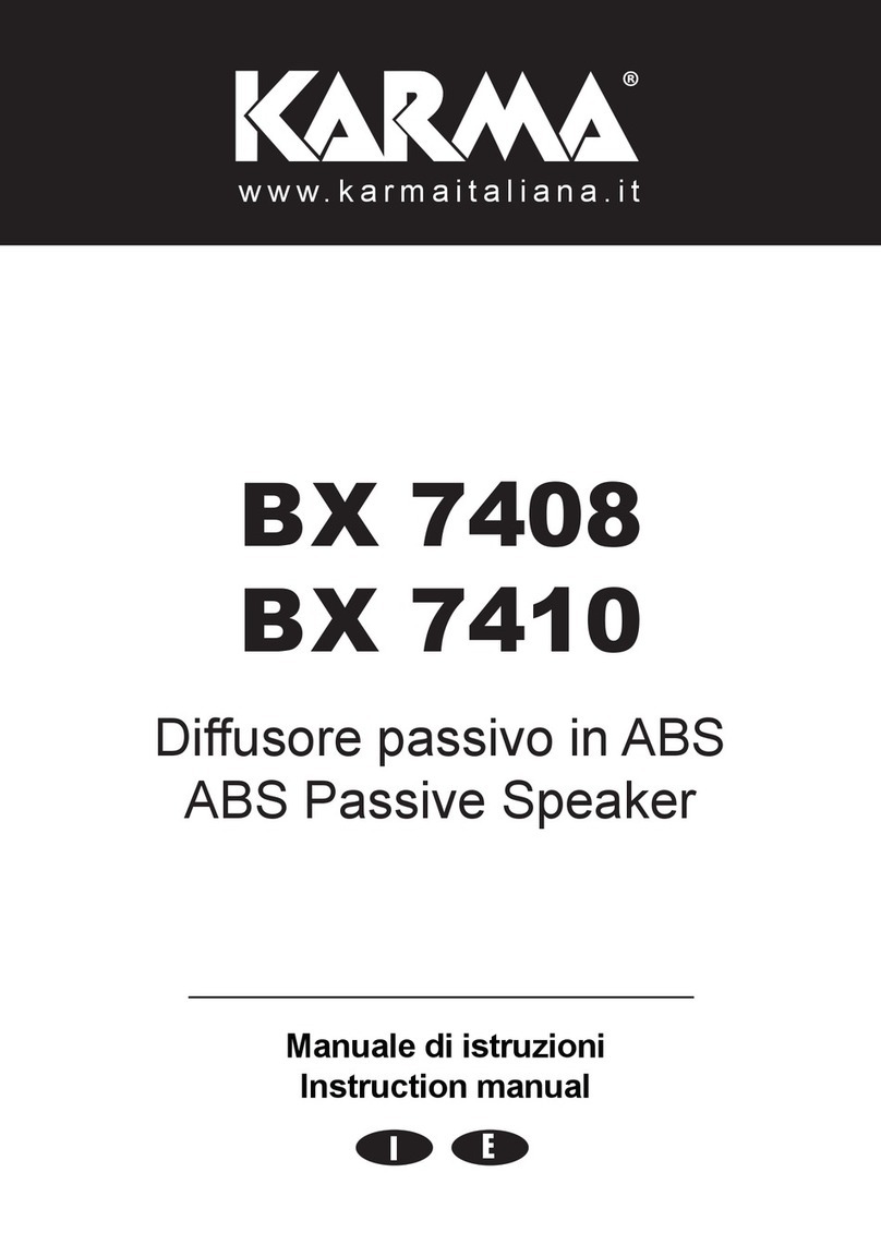 Karma BX 7408 instruction manual