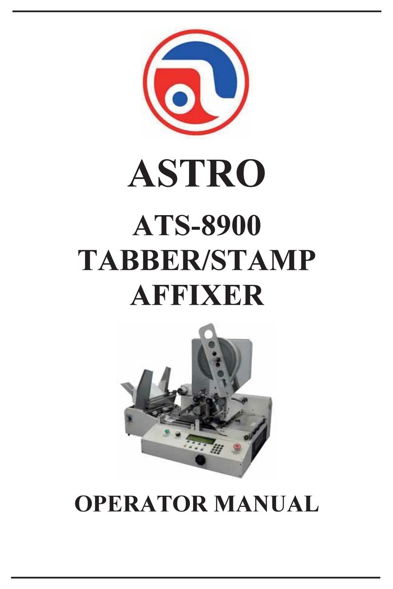ASTRO ATS-8900 Operator's manual