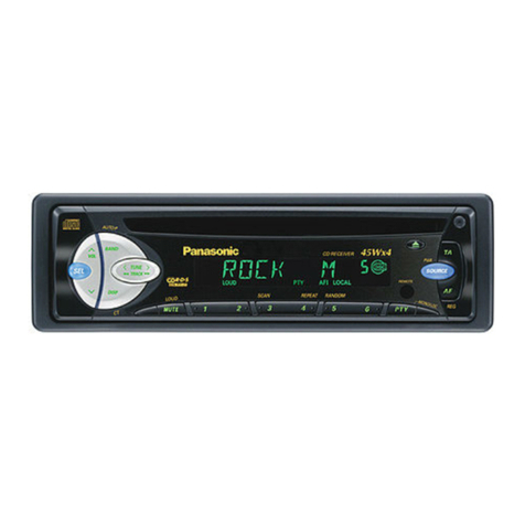 Panasonic CQ-RDP151N User manual