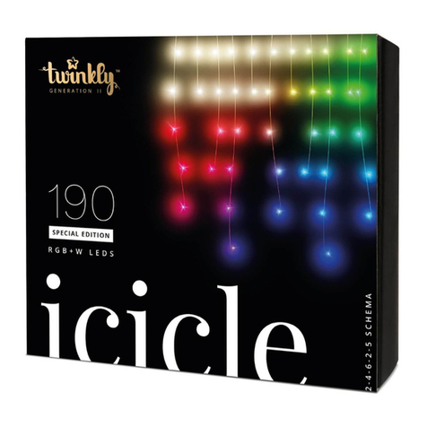 Twinkly ICICLE GENERATION II Manual