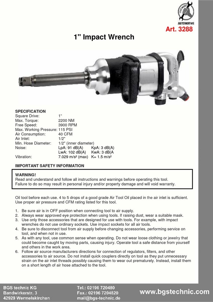 BGS technic 3288 User manual
