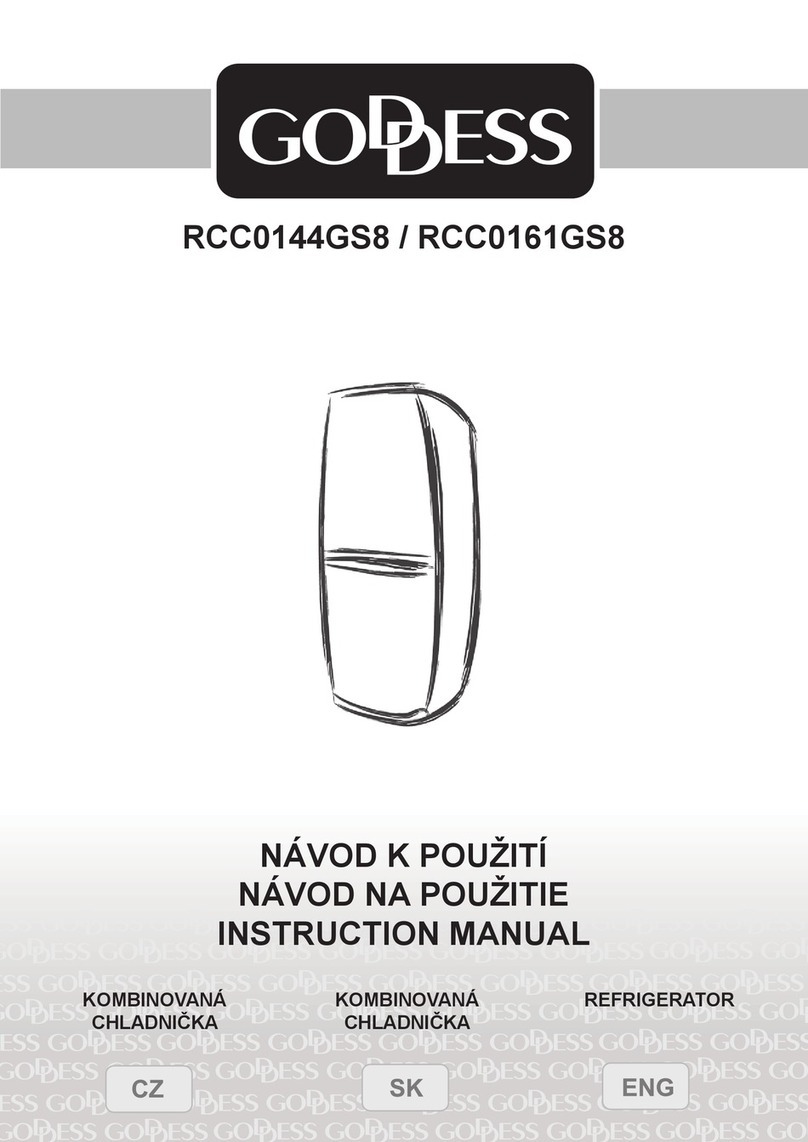 Goddess RCC0144GS8 instruction manual