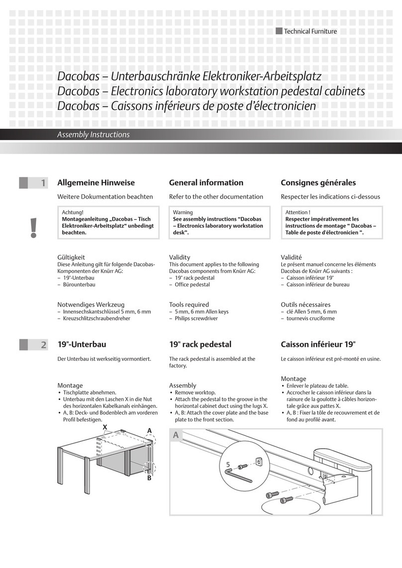 Knurr Dacobas Assembly instructions